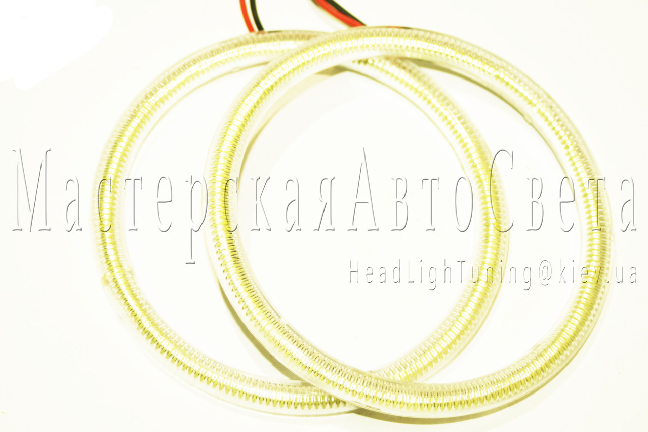 Ангельські очі LED-COB 80 мм. для біксенонових лінз 2,5" ( ⁇ 64 мм), фото 1