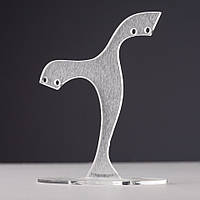 Підставка під сережки білий матовий пластик h-8см купити біжутерію дешево оптом в інтернеті