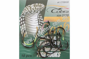 Гачки коропові Cobra FEEDER CARP CHINU 10 pcs. 6