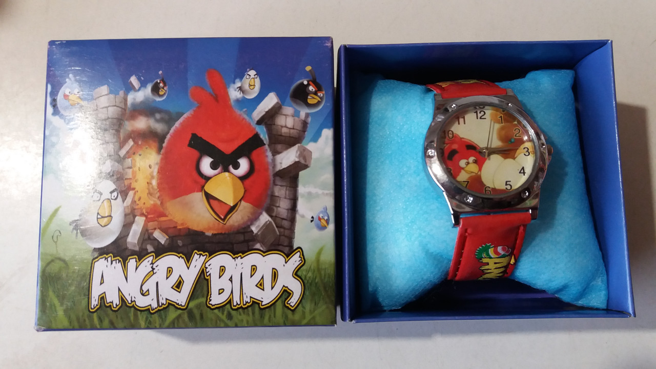 Годинник дитячий наручний "Angry Birds"
