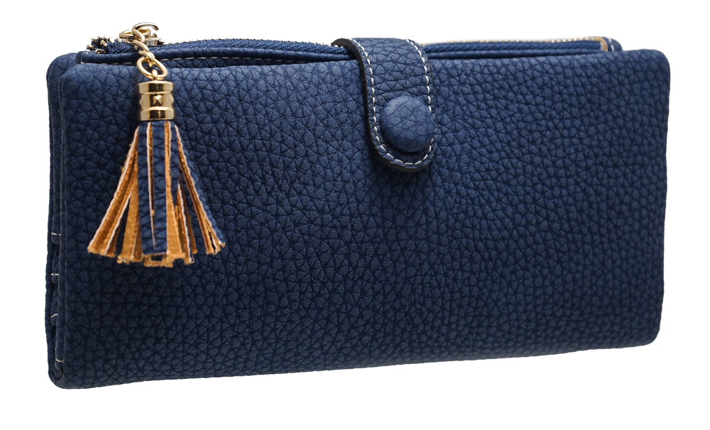 Стильний жіночий гаманець A811 blue, фото 1
