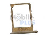 Утримувач Sim-картки (holder) Samsung A3, A300, A5, A500, A7, A700 Gold