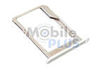 Тримач SD-карти або Sim2 (holder) Samsung A3, A300, A5, A500, A7, A700 White