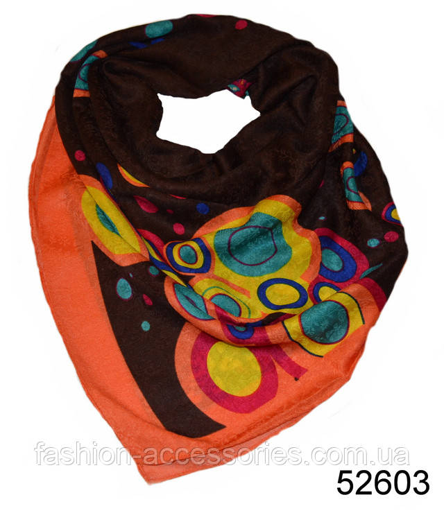 Турецький жіночий хустку коричневий 2