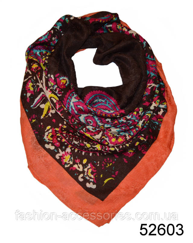 Турецький жіночий хустку коричневий 3