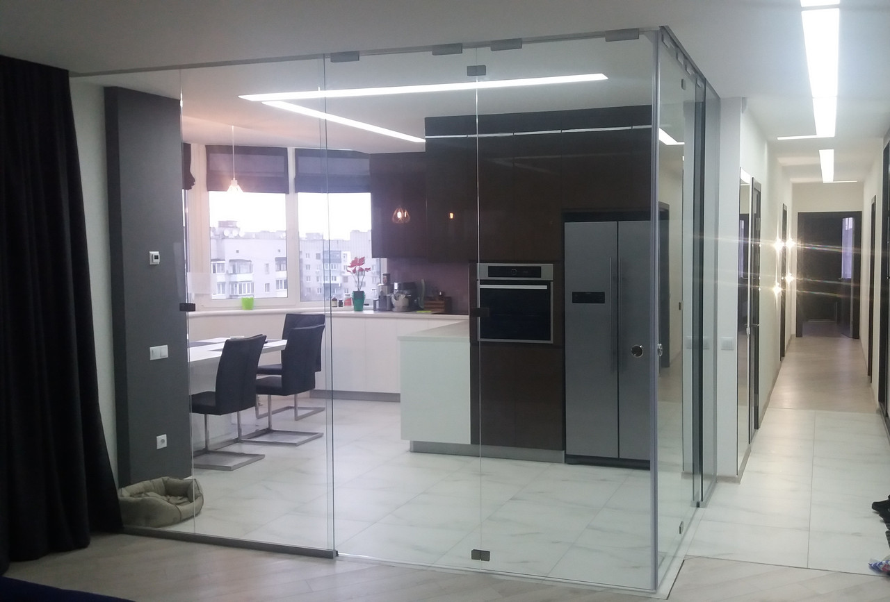 Скляна кухня студія, фото 1