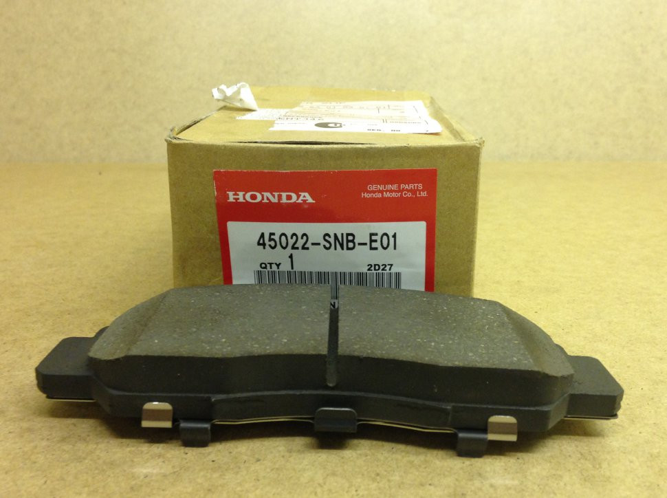 ТОРМОЗНІ КОЛОДКИ HONDA CIVIC 2007 45022-SNB-E01, фото 1