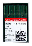 Иглы 134/DPX5/135X5 GEBEDUR Groz-Beckert 110 R