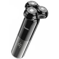 Портативная электробритва Hoco HP35 Induction three blade Black 413-39-68 tovar. Prosto.