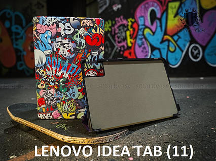 Чехол для планшета Lenovo Idea Tab 8/128 TB336FU TB336ZU / Xiaoxin Pad 2025 TB335FC Ivanaks Graffity ( Графити, подростковый)