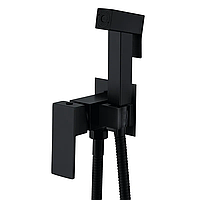 Смеситель для гигиенического душа Zerix KUB-333 Black с нерж.стали SUS304 (ZX4859) AUTOMAG