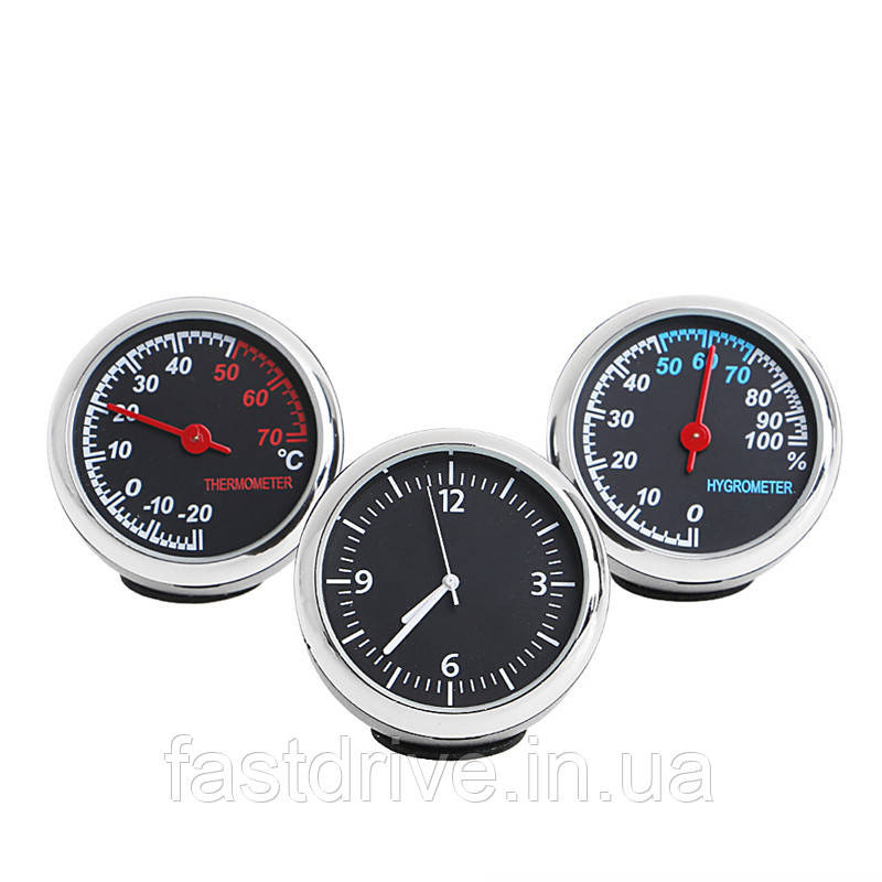 Автобильные часы, термометр, гигрометр Elite Collection - фото 1 - id-p512532520