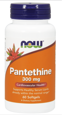 Пантетин Now Foods Pantethine 300 mg 60 Softgels - фото 1 - id-p74097477