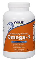 Риб'ячий жир Омега 3 Now Foods Omega-3 1000mg 500sgel
