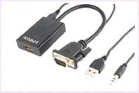 Активный блок Cablexpert для конвертации сигнала VGA EX670X3691