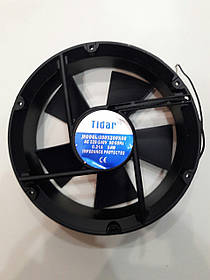 Вентилятор осьовий універсальний на підшипнику круглий 200*200*60 (HBL).