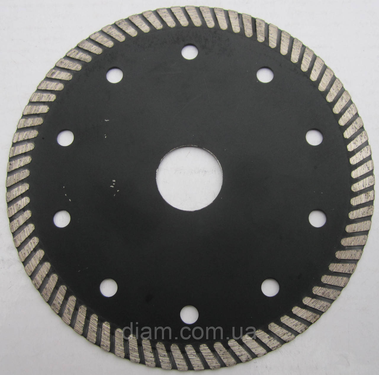 Алмазный диск для резки без сколов!!! керамогранита, керамической плитки NERO Turbo 125x1,5/1,0x8x22,23 1A1R - фото 2 - id-p513394937