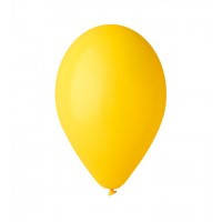Латексные шары 10" 25 см пастель желтые