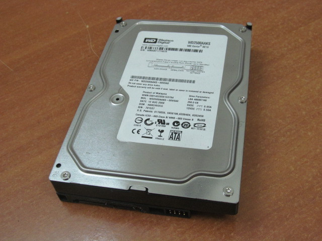 Б/У, Жесткий диск, HDD, 250 ГБ, Sata, 3.5", для компьютера, в ассортименте - фото 3 - id-p513438554