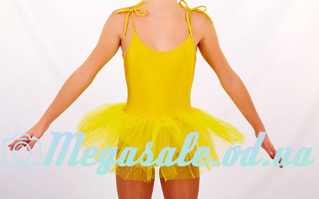 Детский Купальник для Танцев с Пышной Юбкой Пачка Детский CO-128 ...