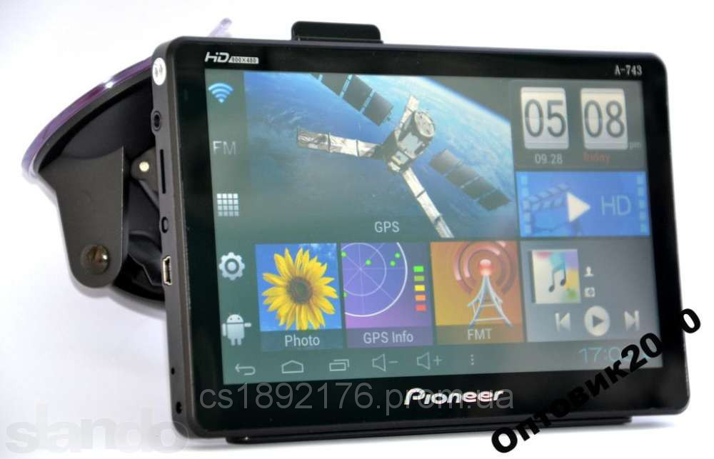 GPS PI 9991 HD Android 4.0.4 + WiFi + 8Gb - фото 4 - id-p34406393