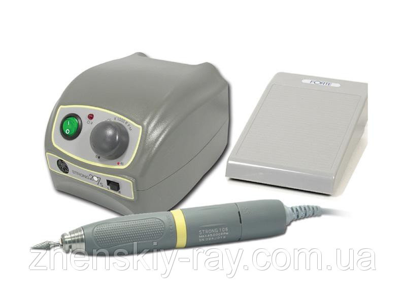 Фрезер для манікюру та педикюру Strong 207S/ Мікромотор 106 (45тис.об.)