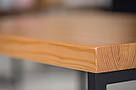 Столик у вітальню "Естет" журнальний столик у стилі лофт, фото 9