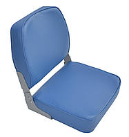 Кресло низкое синее