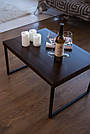 Столик у вітальню "Естет" журнальний столик у стилі лофт, фото 2