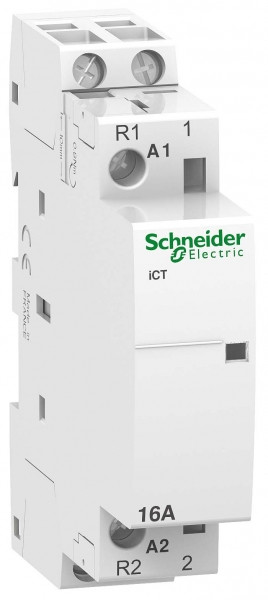 Контактор модульний Schneider Electric 16A 1NO+1NC 220 В 1 м (A9C22515), фото 1