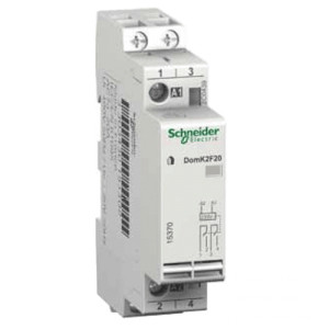Контактор модульний Schneider Electric 20A 2NO 220В Domae 1 м (15370), фото 1