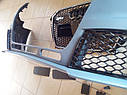 Передній бампер Audi A4 B8 2011-2016 стиль RS4, фото 6