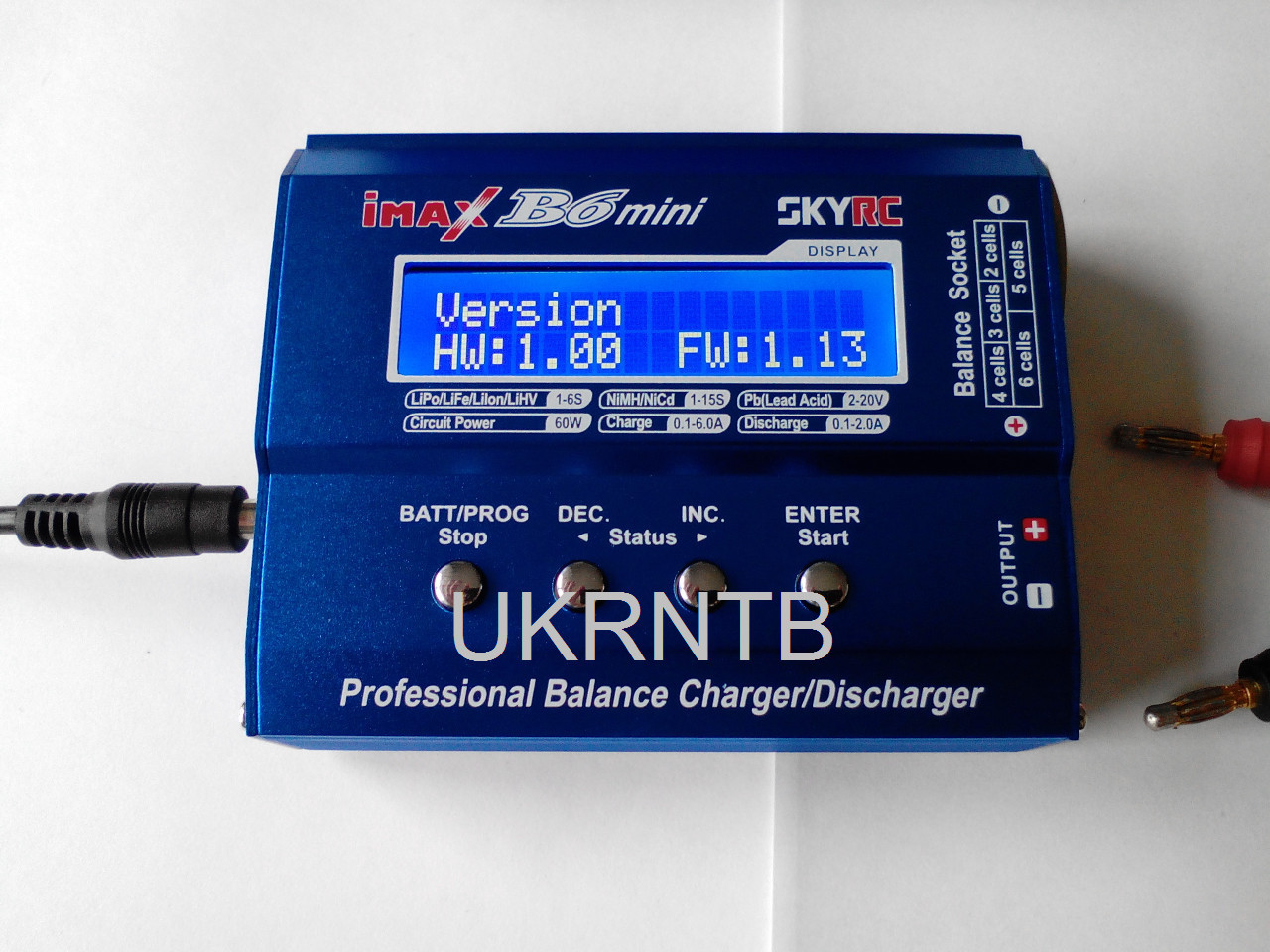 Універсальний зарядний / розрядний пристрій SKYRC iMax B6 mini - до 6 А / 20 оригінал