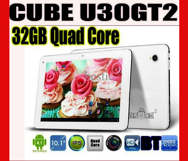 10,1' планшет 4Ядра Cube U30GT2 Android 4+2Gb DDR3 - фото 3 - id-p34406519