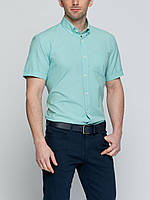 Чоловіча сорочка LC Waikiki з коротким рукавом небесного кольору
