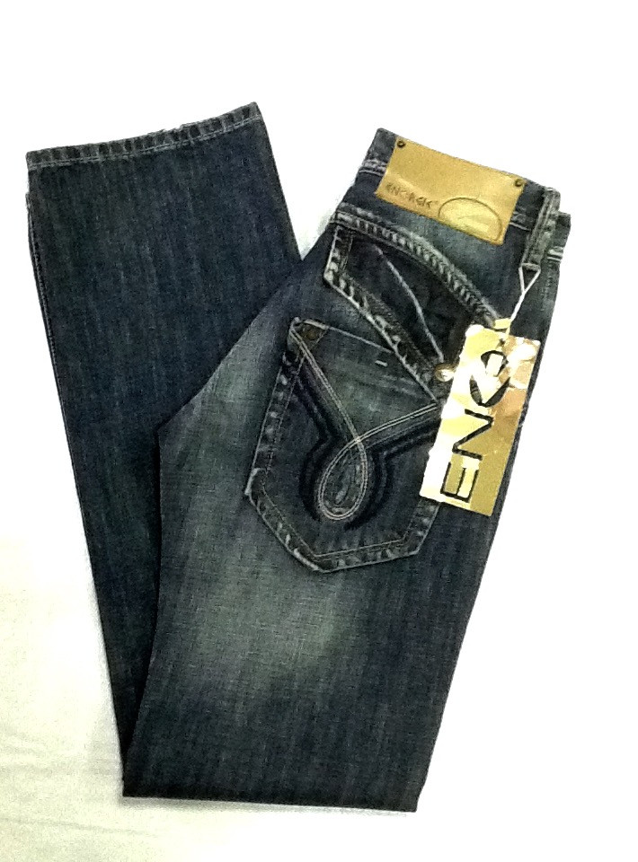 Джинси чоловічі сині потерті Energie ВВК
