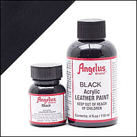 Краска для кожи Angelus Black (черный)