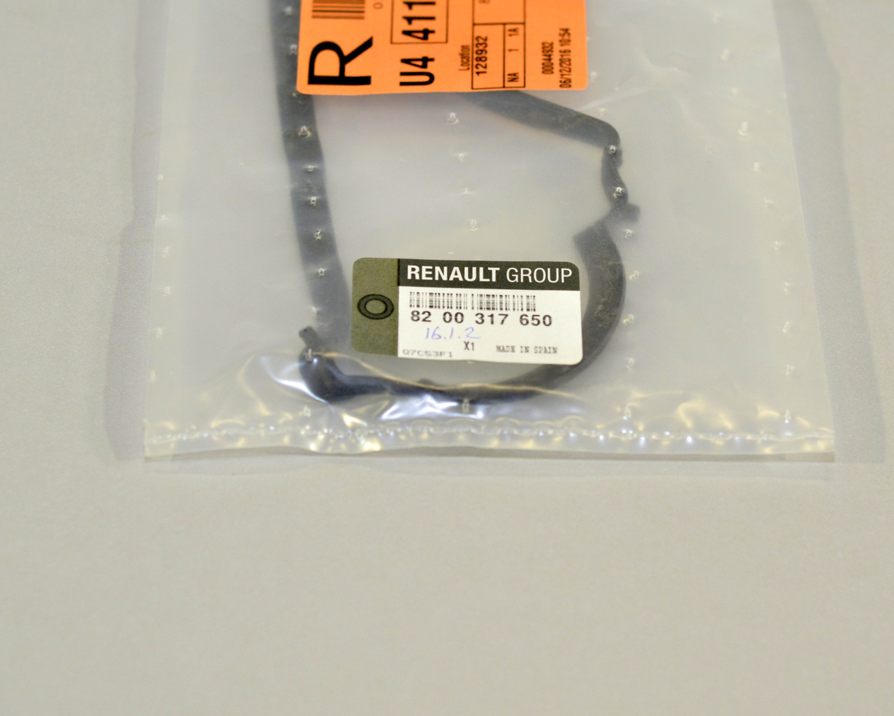 Прокладка клапанной крышки на Renault Dokker 1.5dCi 2012-> Renault (Оригинал) - 82 00 317 650 - фото 3 - id-p513683865
