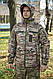 Куртка Windproof Softshell водонепроникна з флісом для військових туристів охотників утеплена - фото 8 - id-p3076141662
