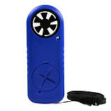 Цифровий анемометр Wintact WT816 із виміром температури, діапазон 0,7 - 30 м/с, крок виміру - 0,1м/с, фото 2