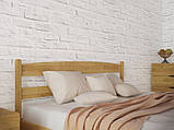 Ліжко дерев'яне "Лика без виношків з ящиками" 1,6, фото 3
