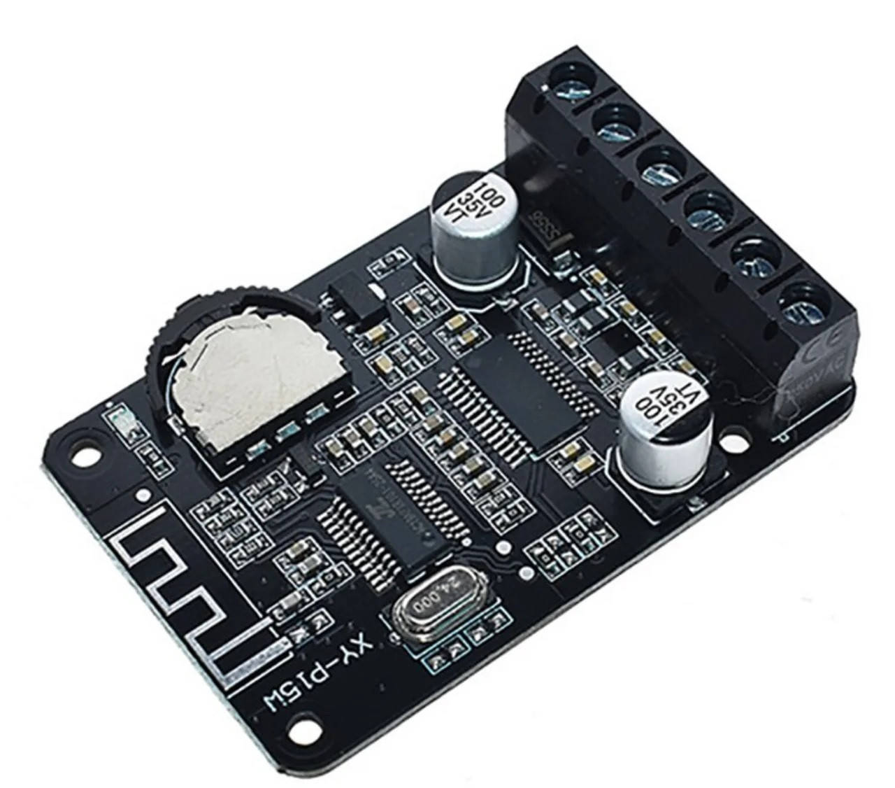 

Аудио усилитель XY-P15W XY-P15W 10-30Вт 8-24В с Bluetooth, стерео