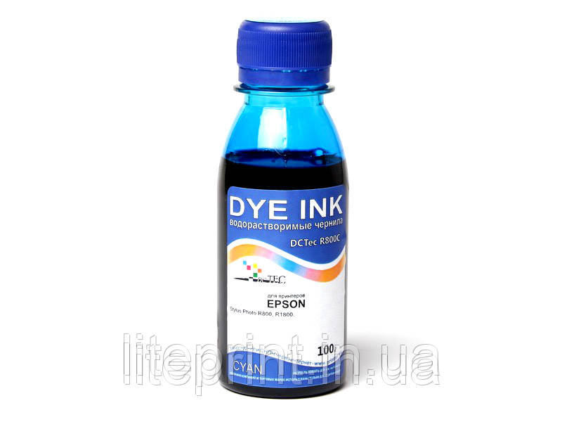 Чорнило для принтера Epson — DcTec — R1800, Cyan, 100 г