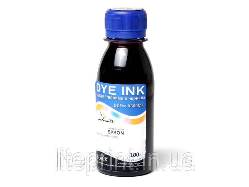 Чорнило для принтера Epson — DcTec — R1800, Mate Black, 100 г