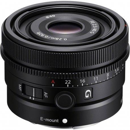 Об'єктив до фотокамери Sony 40mm f/2.5 G for NEX (SEL40F25G.SYX)