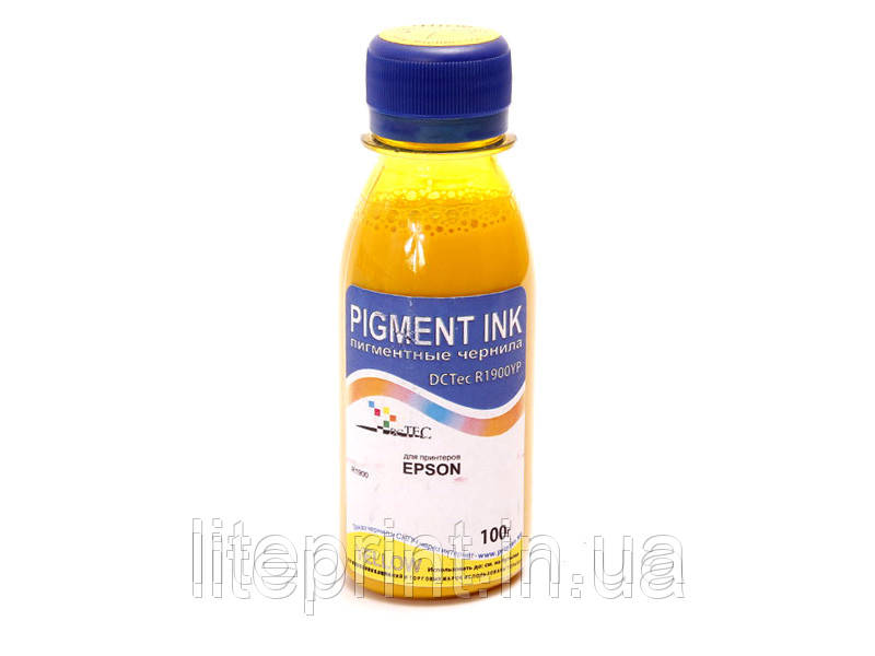 Чорнила для принтера Epson - DcTec - R1900, Yellow, 100 г