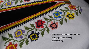 Вишита хрестиком (ручна робота) вишиванка 4