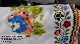 Вишита хрестиком (ручна робота) вишиванка 5