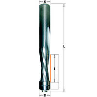 Фреза спіральна монолітна 12,7x42x114 Z=2+2 S=12 RH CMT 190.127.11B