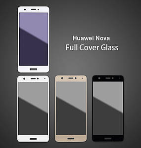 Захисне скло для Huawei Nova (4 кольори)